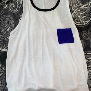 Muscle Tank Top with Pocket